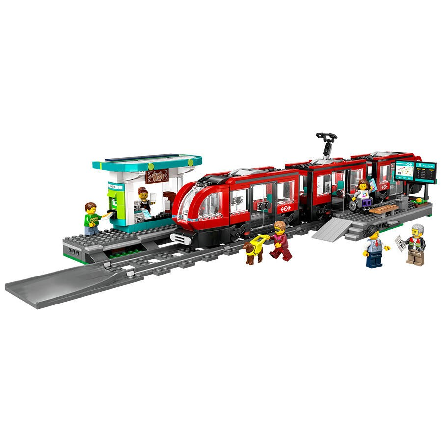ファミコン LEGO 60423 City Downtown Streetcar and Station | My Toy Shop